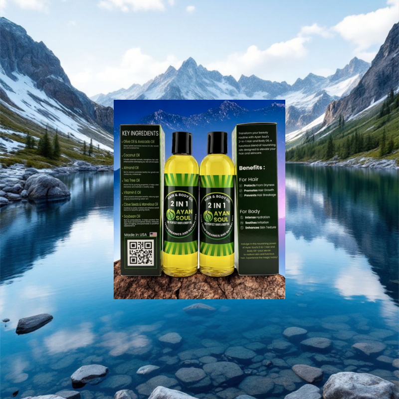 Ayan Soul 2-in-1 Hair & Body Oil