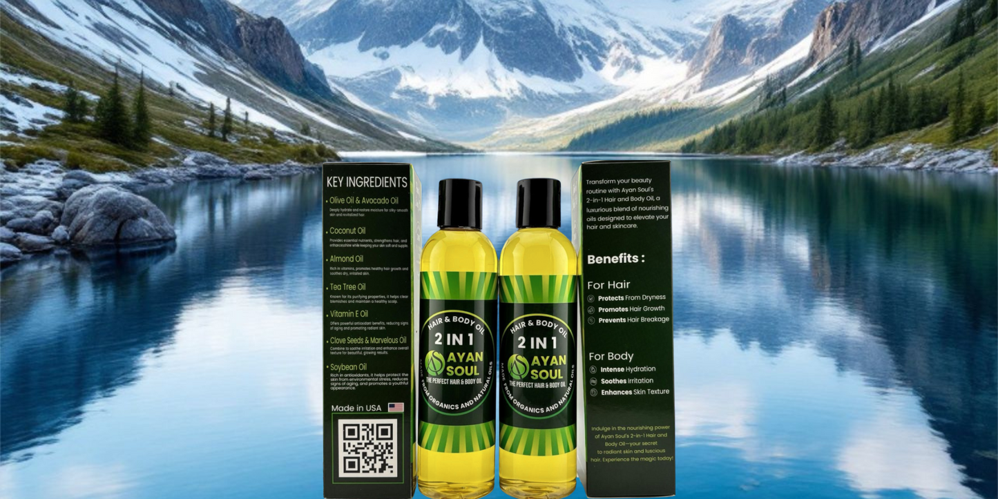 Ayan Soul 2-in-1 Hair & Body Oil