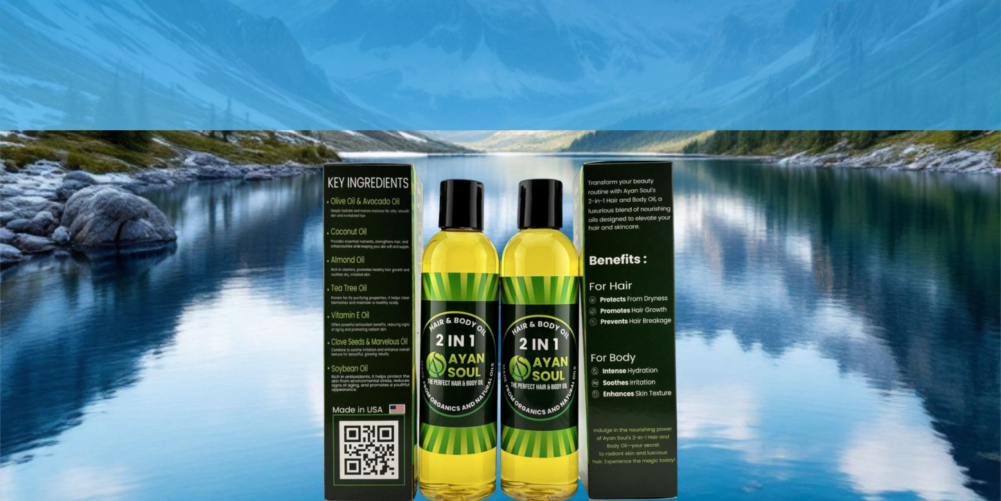 Ayan Soul 2-in-1 Hair & Body Oil