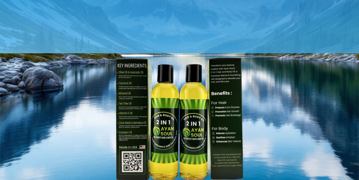 Ayan Soul 2-in-1 Hair & Body Oil