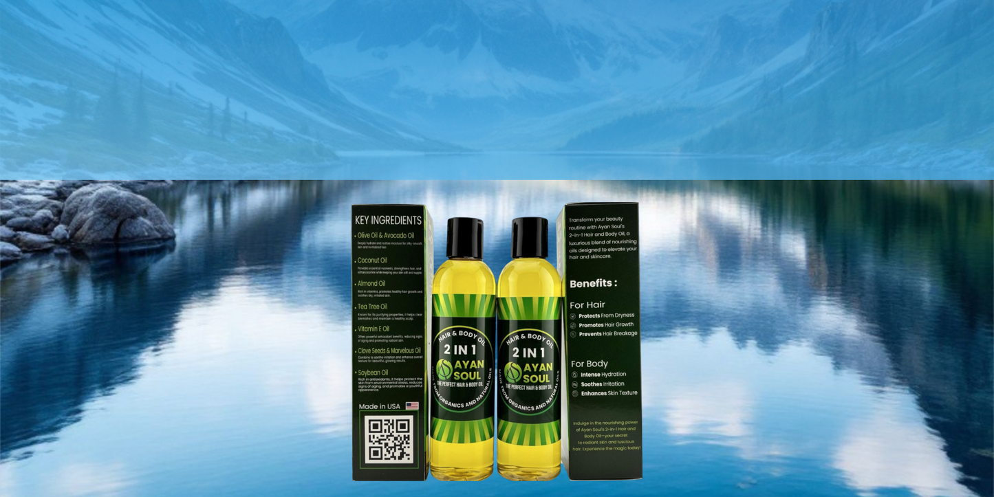 Ayan Soul 2-in-1 Hair & Body Oil