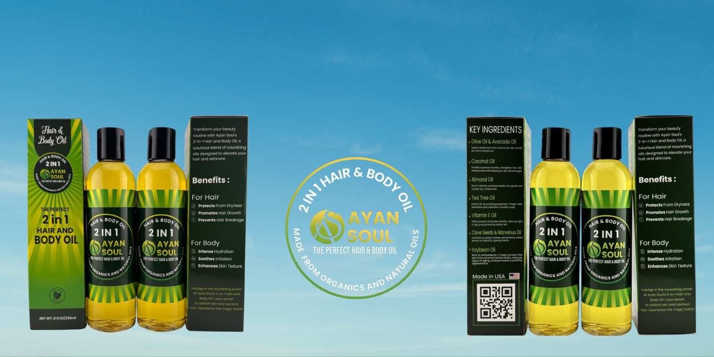 Ayan Soul 2-in-1 Hair & Body Oil