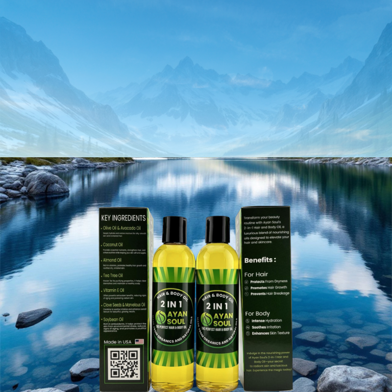 Ayan Soul 2-in-1 Hair & Body Oil