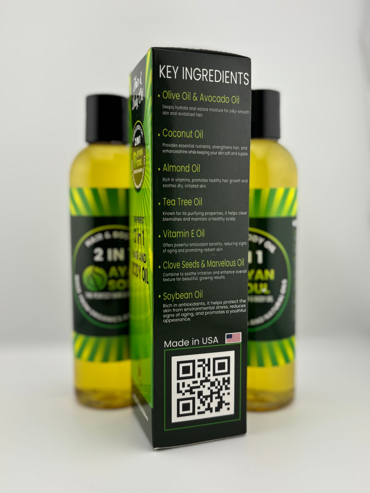 Ayan Soul 2-in-1 Hair & Body Oil