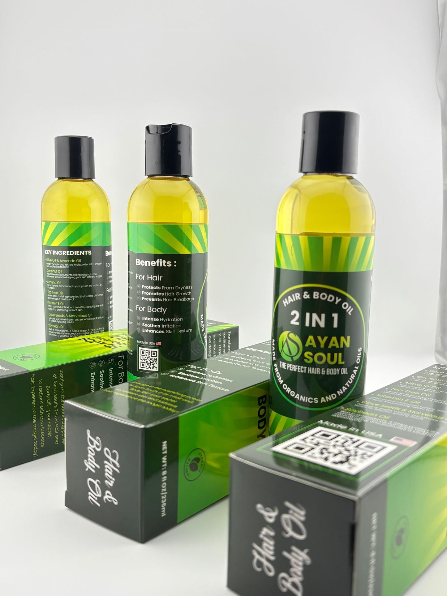 Ayan Soul 2-in-1 Hair & Body Oil