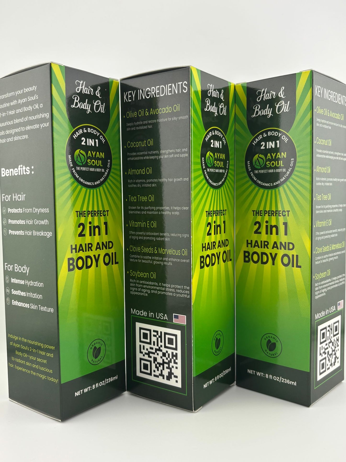 Ayan Soul 2-in-1 Hair & Body Oil
