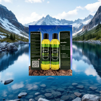 Ayan Soul 2-in-1 Hair & Body Oil